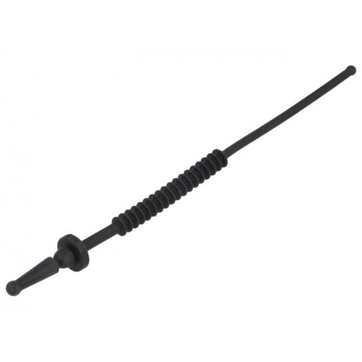 FMB-1; Fastener for fans and protections; Ømount.hole: 4.5mm; black; RICHCO