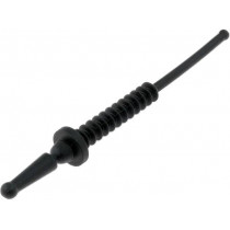 FMB-2; Fastener for fans and protections; Ømount.hole: 4.5mm; black; RICHCO