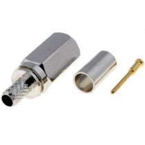 ; Plug; FME; male; straight; RG58; crimped; for cable;  ; Plug; FME; male; straight; RG58; crimped; for cable;