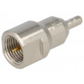 FME1121B4-ND3G-5-50; Plug; FME; male; straight; crimped; for cable; 50Ω; AMPHENOL