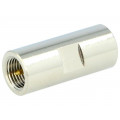FME2071A2-NT3G-50; Coupler; both sides FME male; straight; Insulation: delrin (POM); AMPHENOL