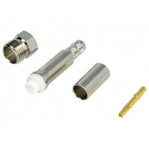 FME6121B1-ND3G-1-50; Plug; FME; female; straight; crimped; for cable; Insulation: teflon; AMPHENOL FME6121B1-ND3G-1-50; Plug; FME; female; straight; crimped; for cable; Insulation: teflon; AMPHENOL