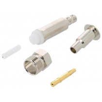 FME6121E1-ND3G-5-50; Plug; FME; female; straight; crimped; for cable; Insulation: teflon; AMPHENOL FME6121E1-ND3G-5-50; Plug; FME; female; straight; crimped; for cable; Insulation: teflon; AMPHENOL