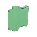 FMET-02P-14-05AH; Enclosure: for DIN rail mounting; polyamide; green; terminals: 8; DEGSON ELECTRONICS