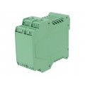 FMET-08P-14-15AH; Enclosure: for DIN rail mounting; polyamide; green; terminals: 32; DEGSON ELECTRONICS