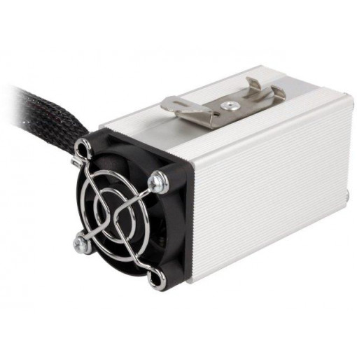 FMHT100; Blower heater; 100W; 24VAC; 24VDC; IP20; DIN EN50022 35mm; 11m3/h; Alfa Electric