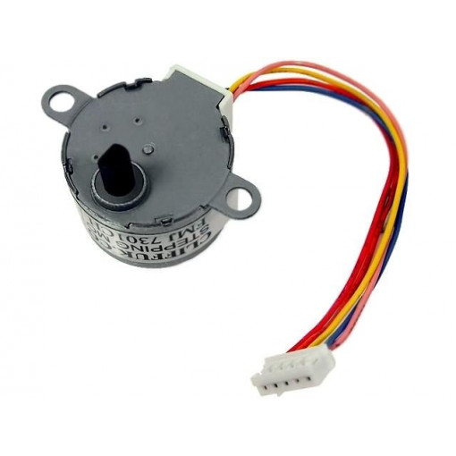FMJ7301CH; Motor: DC; stepper,unipolar; 5÷12VDC; step 5,6°; IP50; Trans: 1: 64; CLIFF