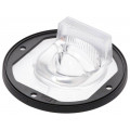 FN14645_STELLA-T4; LED lens; round; Mat: silicone; transparent; Colour: black; Ø: 90mm; LEDIL FN14645_STELLA-T4; LED lens; round; Mat: silicone; transparent; Colour: black; Ø: 90mm; LEDIL