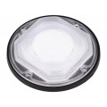 FN15264_STELLA-HB-WWW; LED lens; round; Mat: silicone; transparent; Colour: black; Ø: 90mm; LEDIL FN15264_STELLA-HB-WWW; LED lens; round; Mat: silicone; transparent; Colour: black; Ø: 90mm; LEDIL