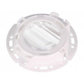 FN15977_RONDA-WAS2; LED lens; round; Mat: PMMA plexiglass; transparent; Colour: white; LEDIL FN15977_RONDA-WAS2; LED lens; round; Mat: PMMA plexiglass; transparent; Colour: white; LEDIL