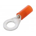 FNGS5-1; Ring terminal; M5; Ø: 5.3mm; 0.5÷1.5mm2; crimped; for cable; tinned; JST