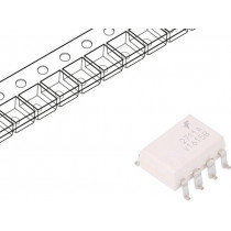 FOD2711ASDV; Optocoupler; SMD; Channels: 1; Out: transistor; Uinsul: 5kV; Uce: 30V; ON SEMICONDUCTOR (FAIRCHILD)