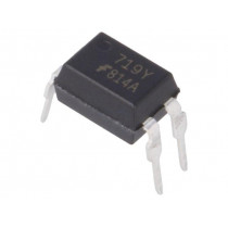 FOD814A; Optocoupler; THT; Channels: 1; Out: transistor; Uinsul: 5kV; Uce: 70V; ON SEMICONDUCTOR (FAIRCHILD)