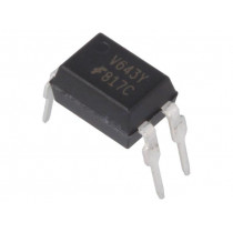 FOD817C300; Optocoupler; THT; Channels: 1; Out: transistor; Uinsul: 5kV; Uce: 70V; ON SEMICONDUCTOR (FAIRCHILD)