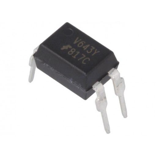 FOD817C300; Optocoupler; THT; Channels: 1; Out: transistor; Uinsul: 5kV; Uce: 70V; ON SEMICONDUCTOR (FAIRCHILD)