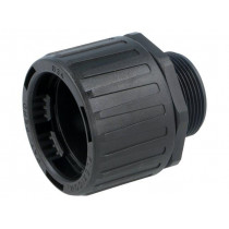 55506365; Straight terminal connector; ØBraid : 34mm; polyamide; -50÷135°C; LAPP KABEL