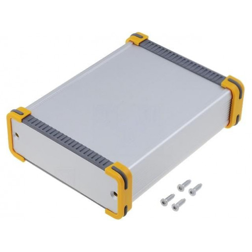 FR 94 32 120 ME; Enclosure: with panel; FR; X: 102.9mm; Y: 120mm; Z: 40mm; aluminium; FISCHER ELEKTRONIK