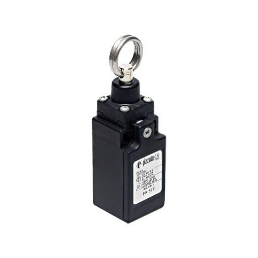 FR 576; Sensor: limit switch; -25÷80°C; IP67; Mat: plastic; Head: ring; 10A; PIZZATO ELETTRICA