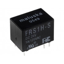 FRS1H-S-DC24; Relay: electromagnetic; SPDT; Ucoil: 24VDC; 1A/125VAC; 1A/30VDC; FORWARD INDUSTRIAL CO.