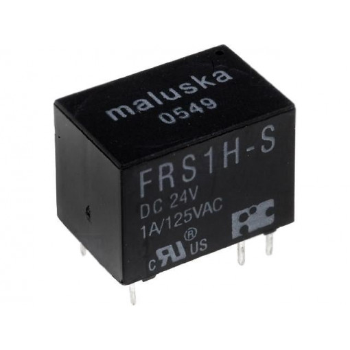 FRS1H-S-DC24; Relay: electromagnetic; SPDT; Ucoil: 24VDC; 1A/125VAC; 1A/30VDC; FORWARD INDUSTRIAL CO.