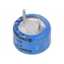 FT0H104ZF; Capacitor: electrolytic; 0.1F; 5.5VDC; ESR: 16Ω; THT; -20÷+80%; KEMET