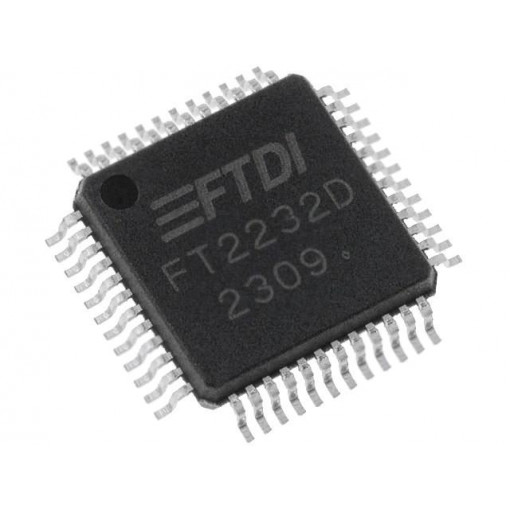 FT2232D-TRAY; IC: interface; USB-UART x2, FIFO x2, MPSSE; Full Speed; 3.3÷5VDC; FTDI FT2232D-TRAY; IC: interface; USB-UART x2, FIFO x2, MPSSE; Full Speed; 3.3÷5VDC; FTDI