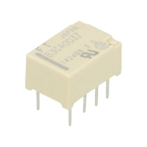 FTR-B3CA003Z; Relay: electromagnetic; DPDT; Ucoil: 3VDC; 0.3A/125VAC; 1A/30VDC; FUJITSU
