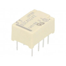 FTR-B3CA024Z; Relay: electromagnetic; DPDT; Ucoil: 24VDC; 0.3A/125VAC; 1A/30VDC; FUJITSU