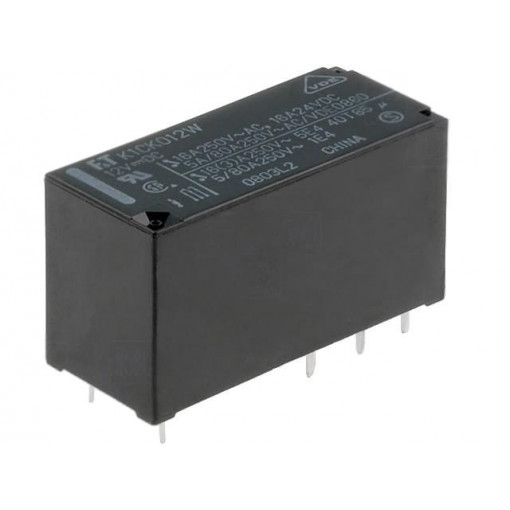 FTR-K1CK012W; Relay: electromagnetic; SPDT; Ucoil: 12VDC; 16A/250VAC; 16A/24VDC; FUJITSU
