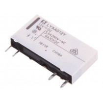 FTR-LYAA012Y; Relay: electromagnetic; SPST-NO; Ucoil: 12VDC; 6A/250VAC; 6A/24VDC; FUJITSU