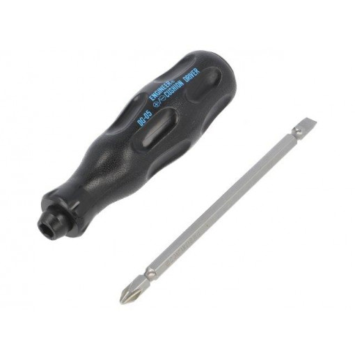 DG-05; Screwdriver; Pozidriv®,slot; PH2,SL 6mm; Blade length: 95mm; ENGINEER DG-05; Screwdriver; Pozidriv®,slot; PH2,SL 6mm; Blade length: 95mm; ENGINEER