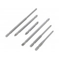 DR-16; Kit: screwdriver bits; Phillips,slot; Size: PH0,PH1,PH2,SL 6mm; ENGINEER