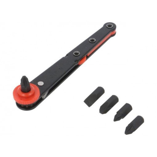 DR-55; Kit: screwdriver bits; The set contains: screwdriving grip; ENGINEER DR-55; Kit: screwdriver bits; The set contains: screwdriving grip; ENGINEER