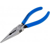 PR-36; Pliers; for gripping and cutting,half-rounded nose,universal; ENGINEER