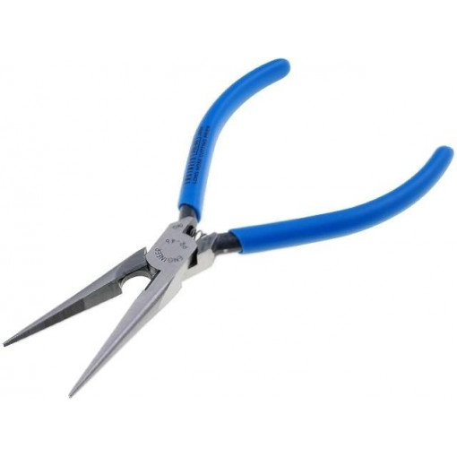 PR-46; Pliers; for gripping and cutting,half-rounded nose,universal; ENGINEER