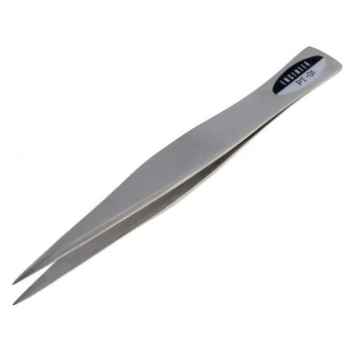 PT-01; Tweezers; 125mm; Blades: straight,narrowed; ENGINEER