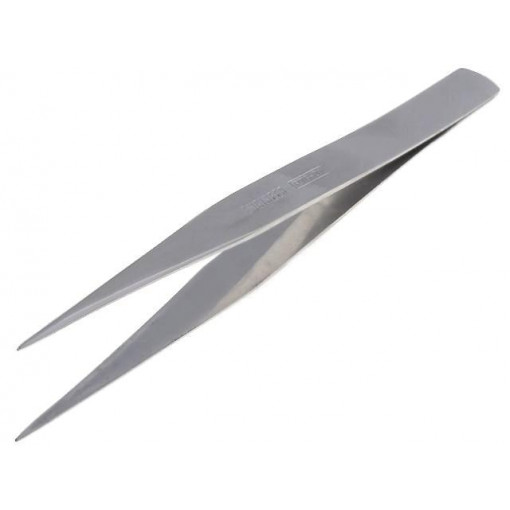 PTS-01; Tweezers; Tweezers len: 125mm; Blades: straight,narrowed; ENGINEER
