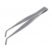PTS-03; Tweezers; Tweezers len: 125mm; Blades: curved; Tipwidth: 2.3mm; ENGINEER