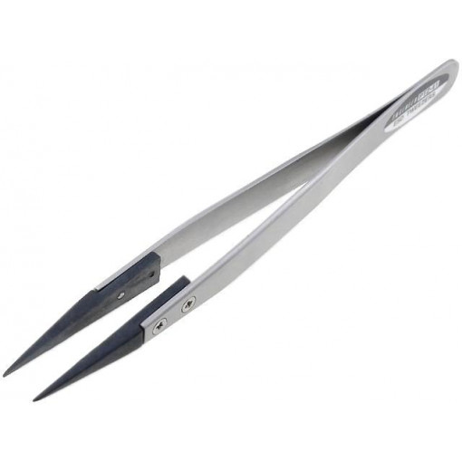 PTZ-41; Tweezers; Tip width: 0.5mm; Blade tip shape: sharp; ESD; ENGINEER