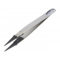 PTZ-45; Tweezers; Tip width: 0.4mm; Blade tip shape: sharp; ESD; ENGINEER