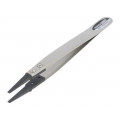 PTZ-46; Tweezers; Tip width: 2.3mm; Blade tip shape: squared; ESD; ENGINEER