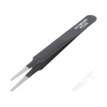 PTZ-62; Tweezers; Blade tip shape: rounded; Tweezers len: 120mm; ESD; ENGINEER