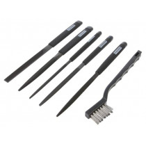 TFS-10; Kit: files; rasp; Number of files: 5; Overall len: 215mm; ENGINEER
