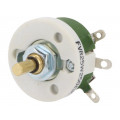 FVR25W-250R; Potentiometer: shaft; single turn; 250Ω; 25W; ±10%; 6mm; wirewound; SR PASSIVES