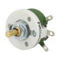 FVR25W-500R; Potentiometer: shaft; single turn; 500Ω; 25W; ±10%; 6mm; wirewound; SR PASSIVES