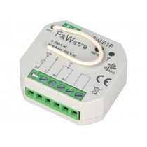 FW-R1P; Relay; F&Wave; IP20; 85÷265VAC; 85÷265VDC; 230VAC; NO; flush mount; F&F