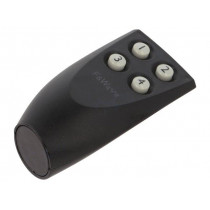 FW-RC4; Remote control; F&Wave; -25÷50°C; 868MHz; 100m; No.of butt: 4; F&F