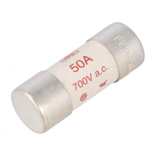 FWP-50A22F; Fuse: fuse; quick blow; 50A; 690VAC; 22x58mm; FWP; BUSSMANN