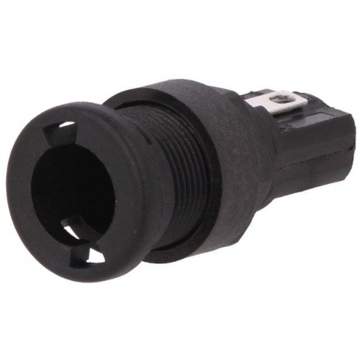 FX0357; Fuse holder; cylindrical fuses; 5x20mm; 250V; Mounting: on panel; BULGIN