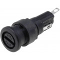 FX0454; Fuse holder; cylindrical fuses; 5x20mm; 250V; Mounting: on panel; BULGIN FX0454; Fuse holder; cylindrical fuses; 5x20mm; 250V; Mounting: on panel; BULGIN